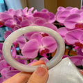 Natural Jadeite Bangle | 58.8mm | Width 11.4mm | #Z588114000008