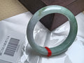 More Green & Lavendar Burmese JGIA Certified Jadeite Bangle (Size:56 - 57mm) D032 - Jadeite Ding