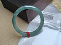 Watery Apple Green Even Color Nature Type - A Jadeite Bangles (Size:55 - 56mm) - Jadeite Ding