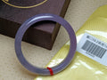 Watery Dark Lavender Natural Burmess Type - A Jadeite Bangles (Size:57 - 58mm) S022 - Jadeite Ding